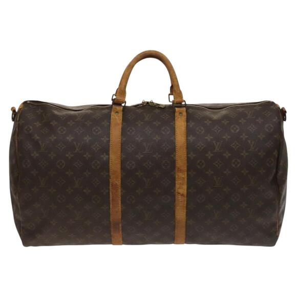LOUIS VUITTON Monogram Keepall Bandouliere 60 Boston Bag M41412 - Picture 13 of 16